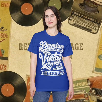Vintage 1977 Aged to Perfection Tee
