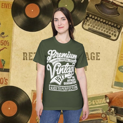 Vintage 1977 Aged to Perfection Tee