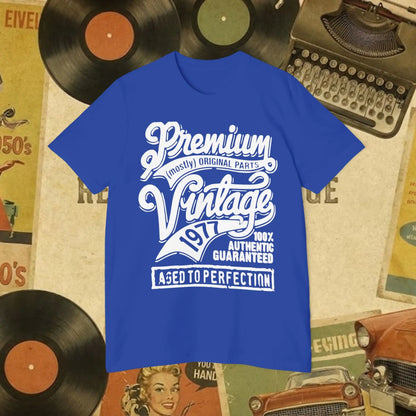 Vintage 1977 Aged to Perfection Tee