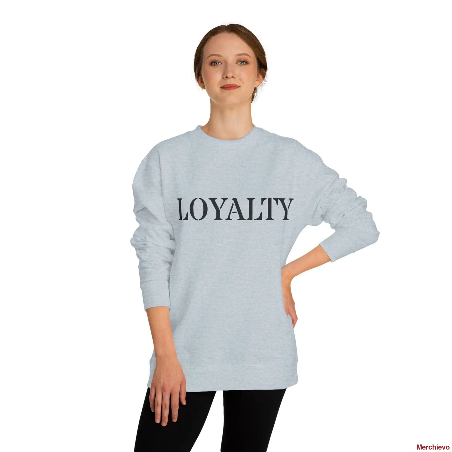Vintage Loyalty Shredded Flag Sweatshirt S / Grey Heather Sweatshirt