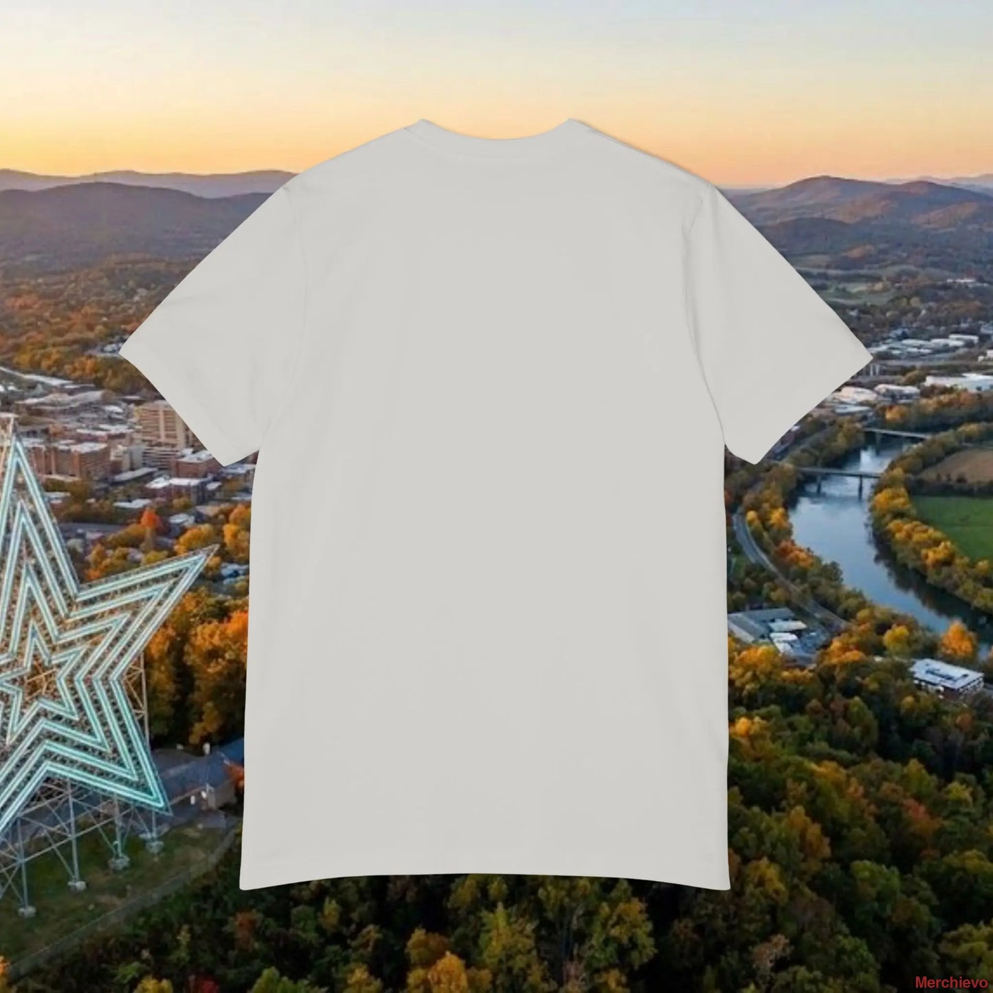 Visit Roanoke VA Graphic Tee – Star City of the South Black Print Shirt T-Shirt