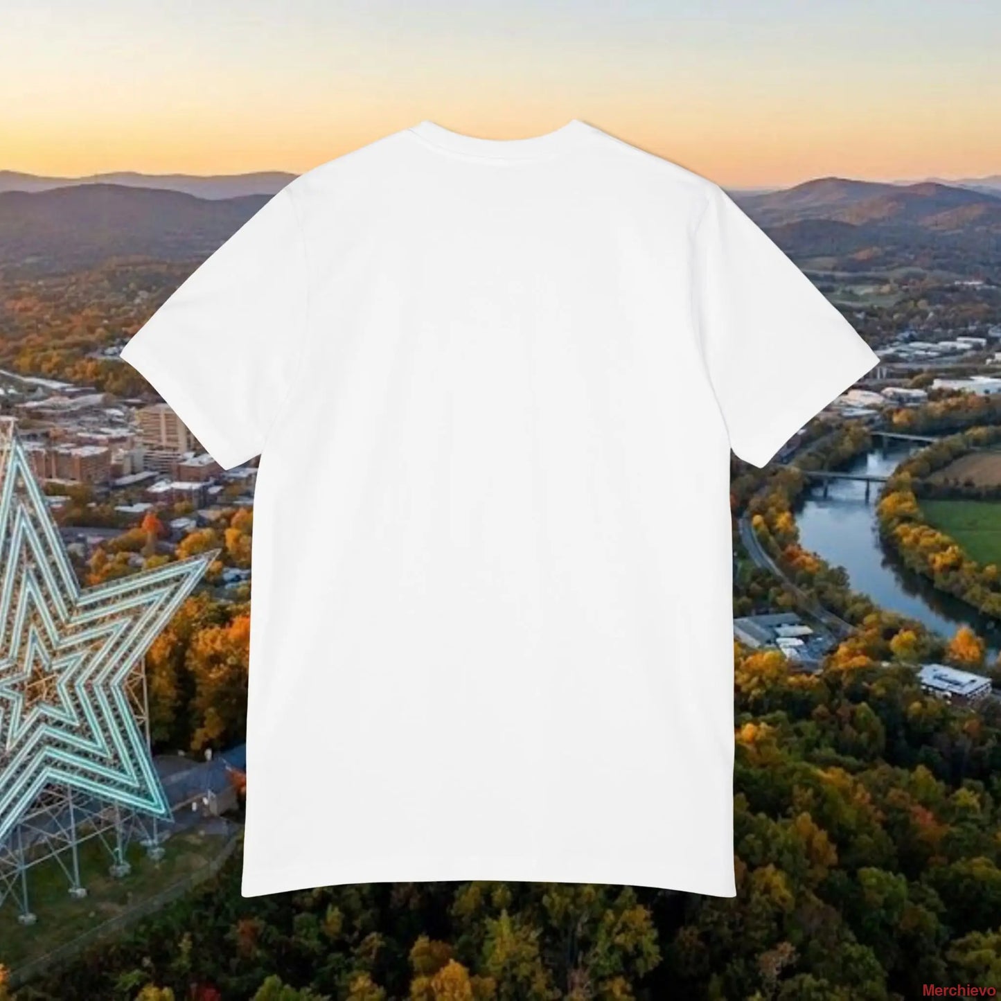 Visit Roanoke VA Graphic Tee – Star City of the South Black Print Shirt T-Shirt